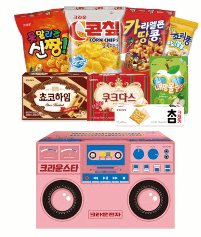 💖소장각! 핑크 붐박스 안에 내 최애 과자들이?! 안 살 수 없잖아! 상품 이미지